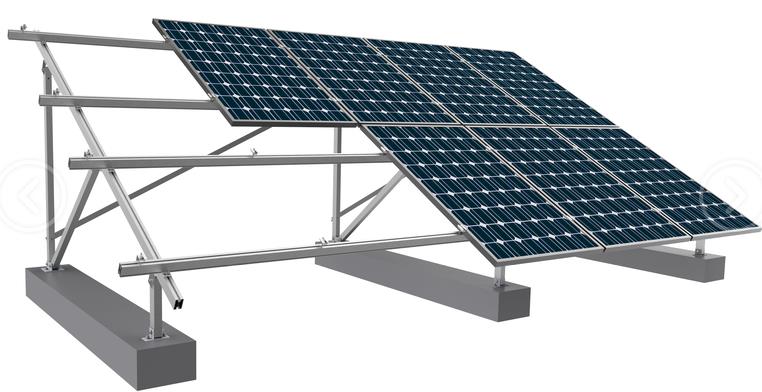 Support photovoltaïque au sol