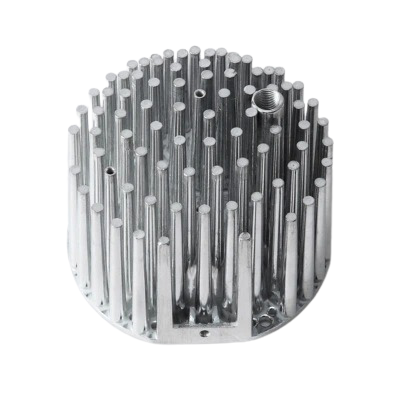 Nageoire à radiateur extruding usinée